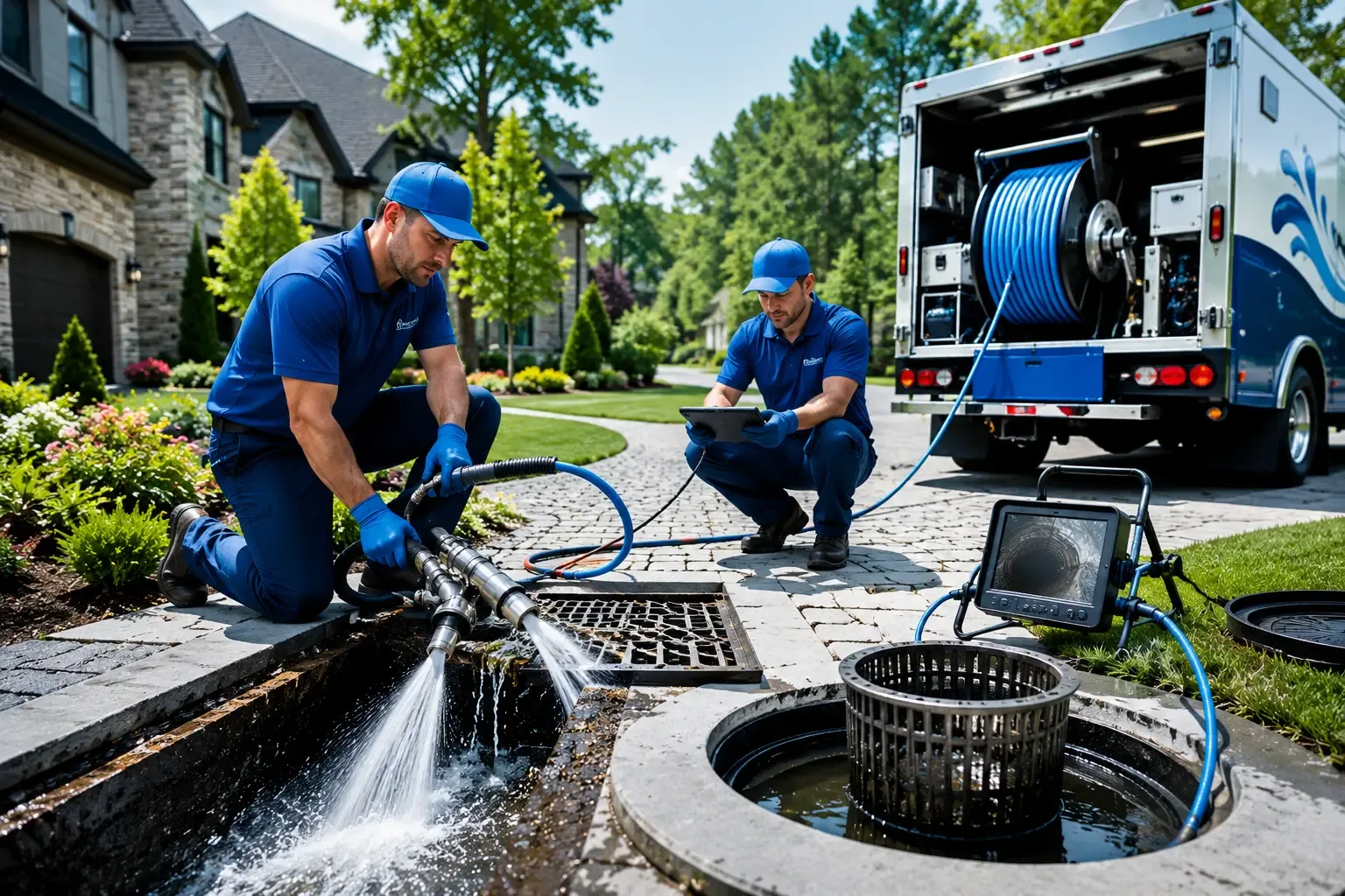 Local outdoor drain cleaning professionals in Huntington, IN