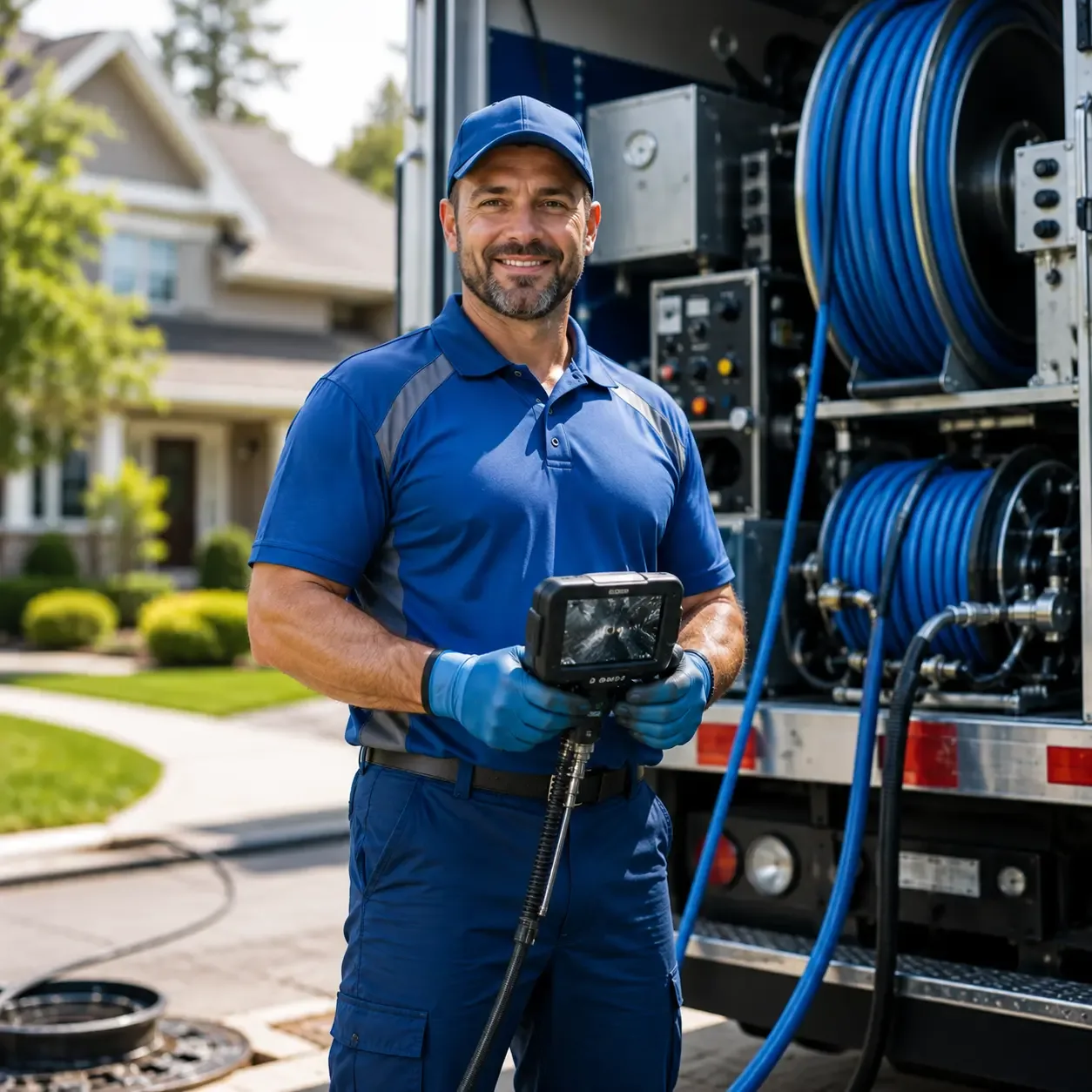 Local outdoor drain cleaning specialists in Huntington, IN